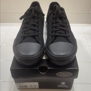 Lugz Men's Black Canvas Sneakers